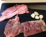 チキンソテーのベーコン添え作り方1写真