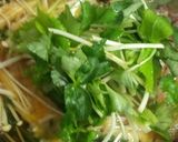 食感がおいしい！春菊とえのきの卵とじ作り方5写真