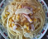 ｺｰﾝｸﾘｰﾑパスタ作り方7写真