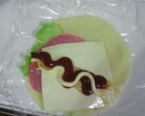 超簡単～HM使用♪レンジでくるくるサンド作り方4写真