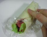 超簡単～HM使用♪レンジでくるくるサンド作り方5写真