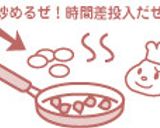 ササミとカブのワサビバター焼き作り方3写真