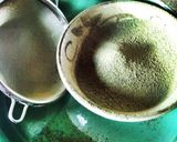 高価なら作っちゃおう「抹茶の粉」作り方2写真