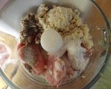 鶏胸&豆腐のジュ一シー団子☆春雨スープ作り方3写真