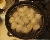 鶏胸&豆腐のジュ一シー団子☆春雨スープ作り方7写真