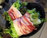 レンジで3分レタスの肉巻き作り方2写真
