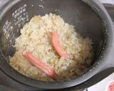 簡単おいしい！カニカマ炊き込みご飯作り方5写真