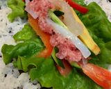 ஐஃ具沢山海鮮太巻き♥恵方巻きにも｡ஐஃ作り方4写真