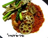チキンのトマト煮込みグリル野菜ぞえ作り方9写真