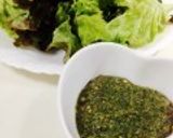 青のり(大麦若葉)＋で栄養価ＵＰの酢味噌作り方4写真