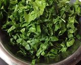 ほうれん草と玉ねぎのかき揚げ／フリッター作り方1写真