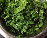 ほうれん草と玉ねぎのかき揚げ／フリッター作り方1写真