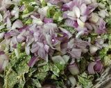 ほうれん草と玉ねぎのかき揚げ／フリッター作り方4写真