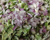 ほうれん草と玉ねぎのかき揚げ／フリッター作り方4写真