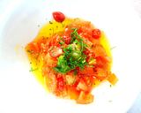 アボカド＊生ハムとトマトのタルタルサラダ作り方3写真