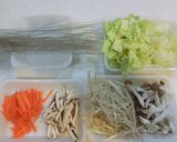 お野菜だけのチャプチェ作り方1写真