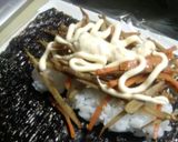 丸ごとコロッケ！おにぎらず作り方2写真