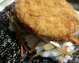 丸ごとコロッケ！おにぎらず作り方3写真