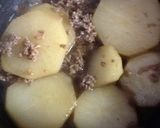 だいこんと合挽き肉の煮物作り方2写真