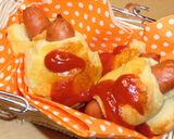 *ＨＢで♡王道ソーセージパン*作り方9写真