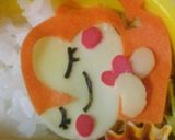キャラ弁★ドキンちゃん&コキンちゃん作り方1写真