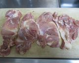 しょうゆ麹でとりもも照り焼き作り方1写真