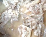 牛すじ肉の白味噌煮作り方4写真