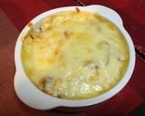 簡単♪鶏皮パリパリのグラタン作り方8写真