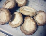 椎茸の肉詰め作り方1写真