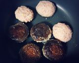 椎茸の肉詰め作り方5写真