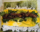 太巻き☆さんまのかば焼き＆卵作り方5写真