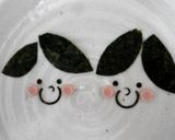簡単！可愛い♪キャラ弁当♪ひな祭りだよ♪作り方2写真
