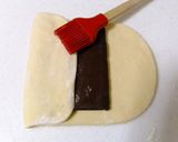 折り込みチョコのメロンパン♪作り方10写真
