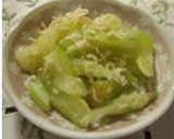 まろやか～✿セロリとしらすの塩麹きんぴら作り方5写真