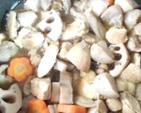 筑前煮☆角麩入り作り方7写真