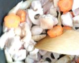 筑前煮☆角麩入り作り方5写真