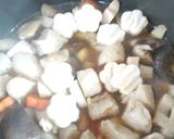 筑前煮☆角麩入り作り方6写真