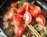 豚肉とトマトの味噌炒め作り方3写真