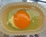 【お弁当】レンジで目玉焼き作り方2写真