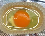 【お弁当】レンジで目玉焼き作り方3写真