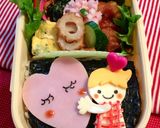バレンタイン♡キャラ弁作り方7写真