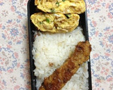 お弁当に✿鮭フレマヨとネギの卵焼き作り方5写真