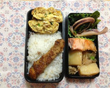 お弁当に✿鮭フレマヨとネギの卵焼き作り方7写真