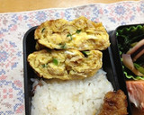 お弁当に✿鮭フレマヨとネギの卵焼き作り方6写真