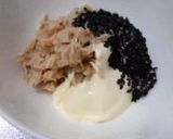 たっぷり胡麻inツナマヨサンド作り方1写真