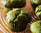 卵無しで作る抹茶＆ホワイトチョコマフィン作り方6写真