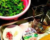 大根葉とツナ缶のちょっぴり大人味パスタ☆作り方1写真
