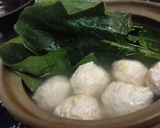 *ヘルシー*鶏団子の甘酢餡かけ*作り方5写真