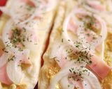 簡単生地でオープンパニーニ風♡作り方5写真