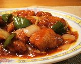 *ヘルシー*鶏団子の甘酢餡かけ*作り方6写真